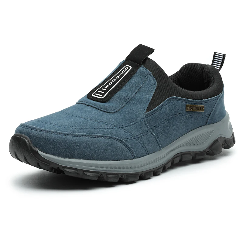 Imagen de YRZL zapatos de senderismo al aire libre, zapatillas de deporte para hombre, zapatos casuales sin co...