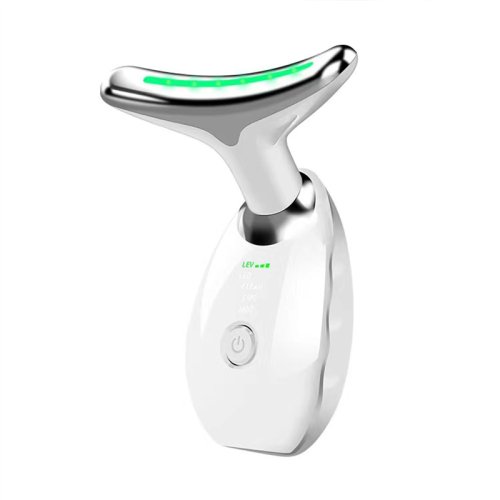 Immagine di 7 colori Collo Face Lifter Ems Collo Face Lifting Massaggiatore Dispositivo per stringere la pelle L...