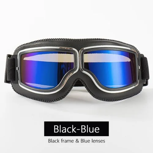 Zwart-blauw