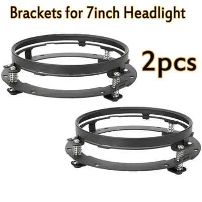 Image de Phares LED 7 Pouces avec Halo & DRL pour Jeep, Hummer, Suzuki et 4x4