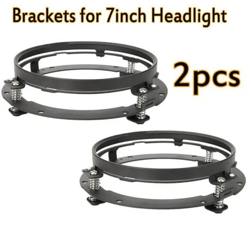 2pcs Black Bracket