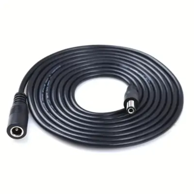 Image de Câble d'extension CC 3m à 50m - Adaptateur 12V pour caméra et LED