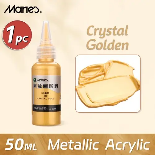 Image de Peinture Acrylique Métallique 50ml - Effet Nacré Brillant