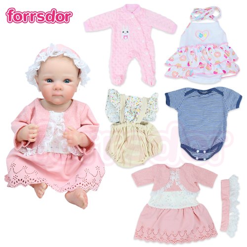 Image de Tenues Adorables pour Poupées Reborn 18-20 Pouces