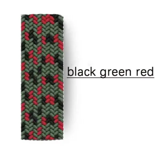 Black green red