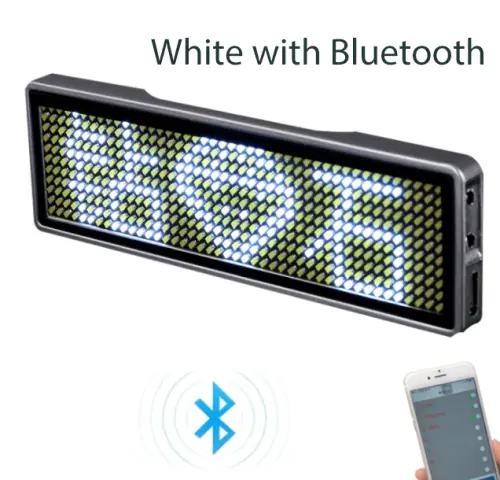 Blanc avec Bluetooth