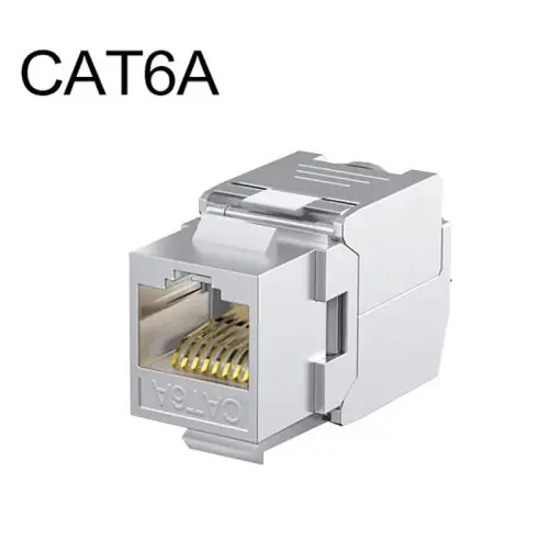 Image de Connecteur RJ45 Cat7 Sans Outil - Haute Vitesse & Fiabilité