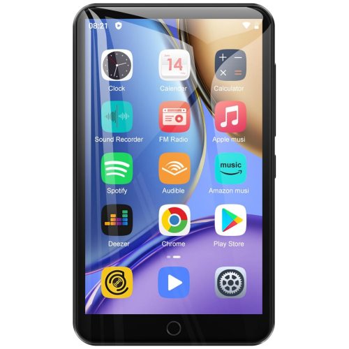 Image de Lecteur MP3 Android 9.0 - Écran 4'' - Bluetooth & Wi-Fi - Jusqu'à 512 Go