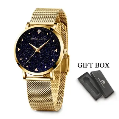 Image de Montre Femme Luxe 36mm - Cadran Givré & Strass Or Rose