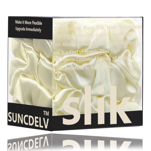 Afbeelding van Zijden Haarbandjes - Elegante Scrunchies van 100% Moerbeizijde