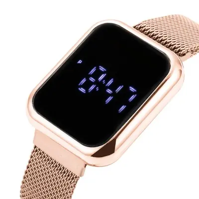 Image de Montre LED Élégante pour Hommes et Femmes