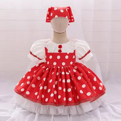 Image de Robe Princesse Tulle pour Bébé - Fille 1er Anniversaire & Mariage