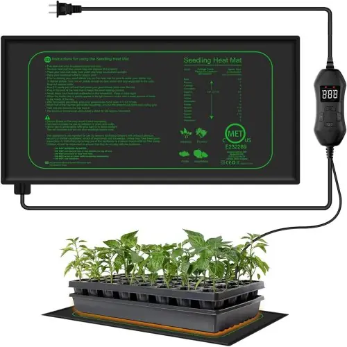 Image de Tapis Chauffant pour Semis avec Thermostat Numérique