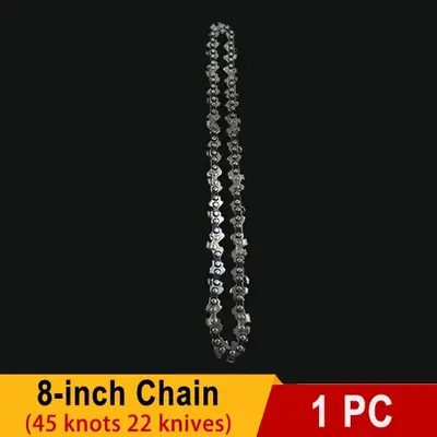Barre de Scie Électrique 8 Pouces - Guide de Chaîne Mini Tronçonneuse