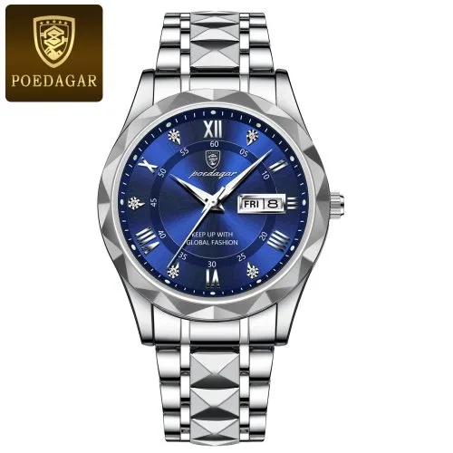 615 zilver blauw