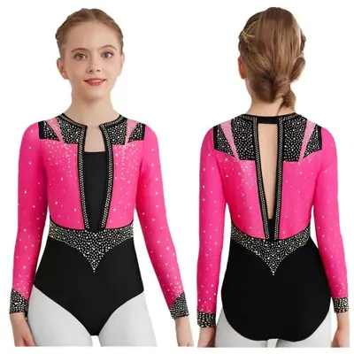 Image de Justaucorps Étincelant pour Filles - Gymnastique Rythmique & Danse