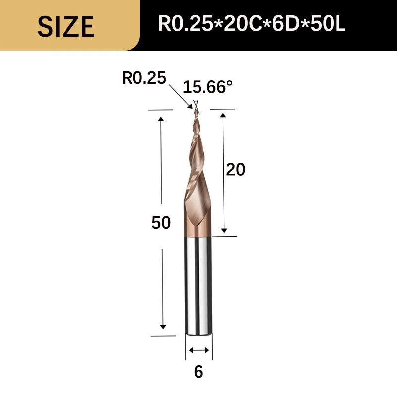 R0.25x20Cx6Dx50L