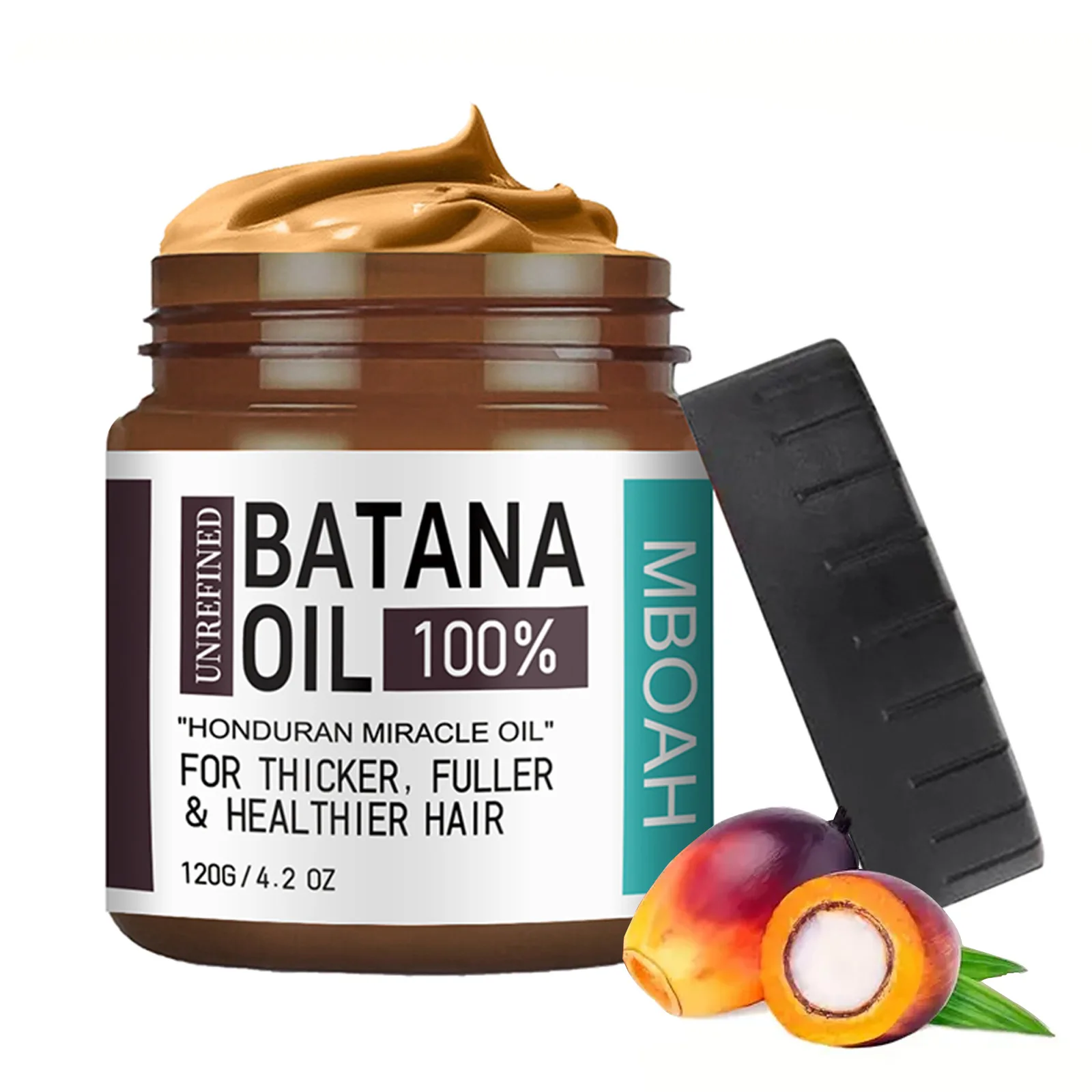 Bild von 100 % Batana-Öl von Honduras – Erhalten Sie vollere, dickere, gesünder Haare – tolle Männer-Conditioner, Haarpflege, seidig – Haarernährungsöl