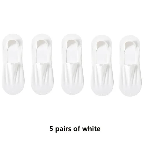 5 pairs White