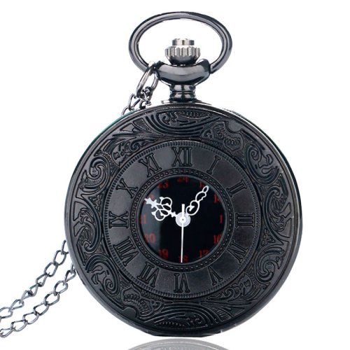 Immagine di Orologio da Tasca Vintage Steampunk Nero Unisex