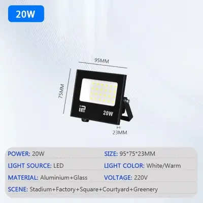 Image de Projecteur LED Extérieur IP66 Étanche - 10W à 200W