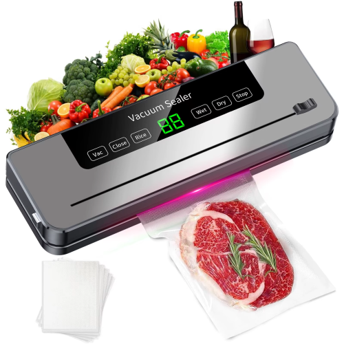 Afbeelding van Vacuümverpakkingsmachine met Aanraakknop – Fresh & Langdurig