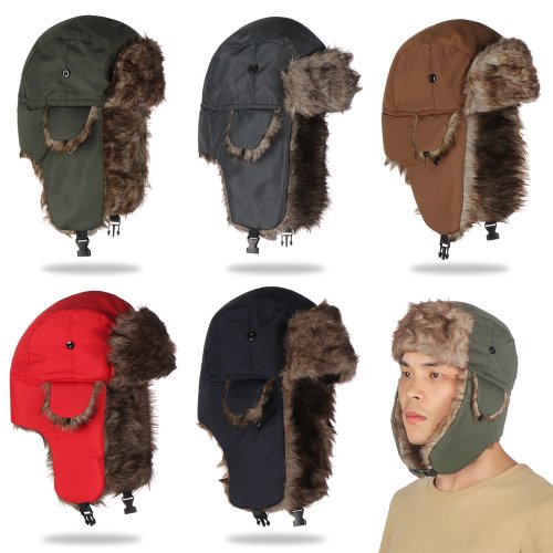 Afbeelding van Warm Russische Ushanka Hoed voor Mannen en Vrouwen