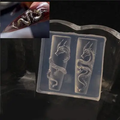 Image de Moule Silicone Fleur 3D pour Ongles & Art Créatif