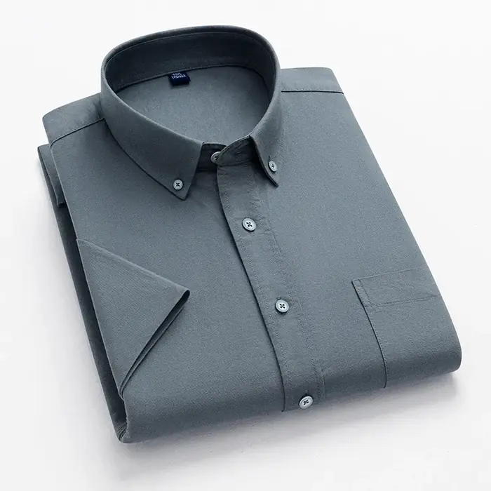 Image de Chemise Homme Été 2026 - Coton Pur, Carreaux & Rayures
