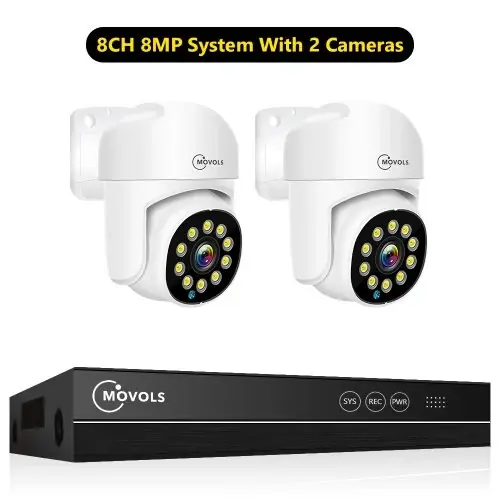 8CH 8MP With 2 Cam
