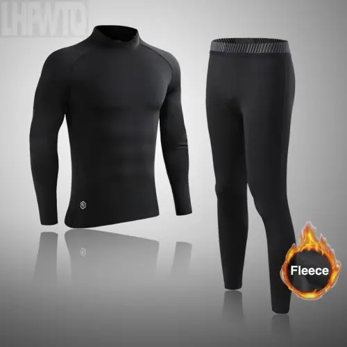Image de Sous-vêtements Thermiques Homme & Enfant - Compression Polaire pour Ski et Sport