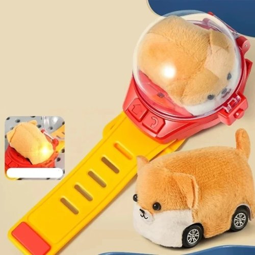Immagine di Bambini RC Auto Mini Orologio Giocattoli Con Luci A LED 2.4GHz RC Auto Giocattolo Orologio Coniglio ...