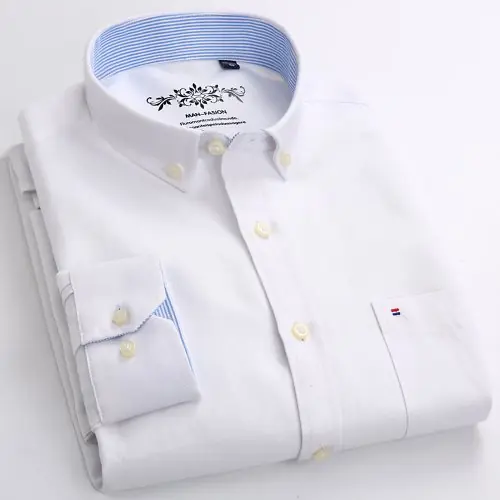Image de Chemise Oxford Homme - Style Décontracté & Élégant