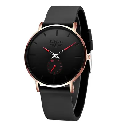 Image de Montre Femme Luxe Or Rose - Élégance & Précision