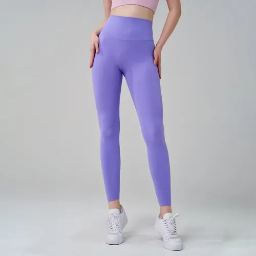 Image de Leggings Yoga Femme Taille Haute - Sensation de Nudité