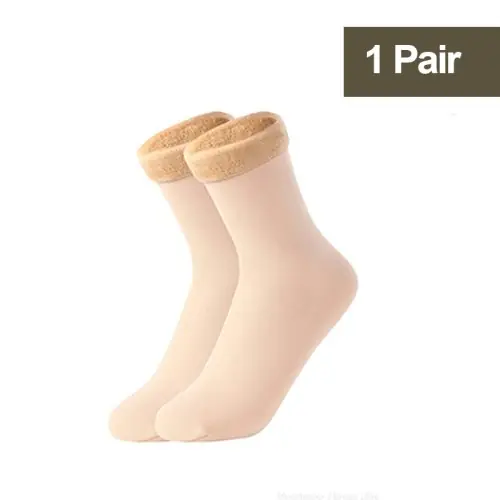Image de Chaussettes Thermiques Hiver Femme - Chauffantes & Confortables