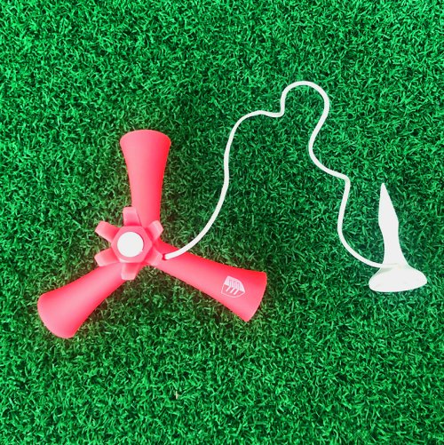 Immagine di Treppiede Regolabile per Tee da Golf in Plastica – Supporto Portatile per Allenamento di Golf, Ideale per Bambini e Principianti, Regalo Perfetto per Appassionati