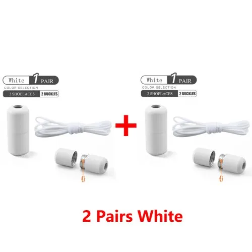 2 Paar Weiß