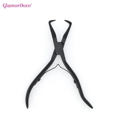 Image de Pince Micro Perles Argent pour Extensions de Cheveux