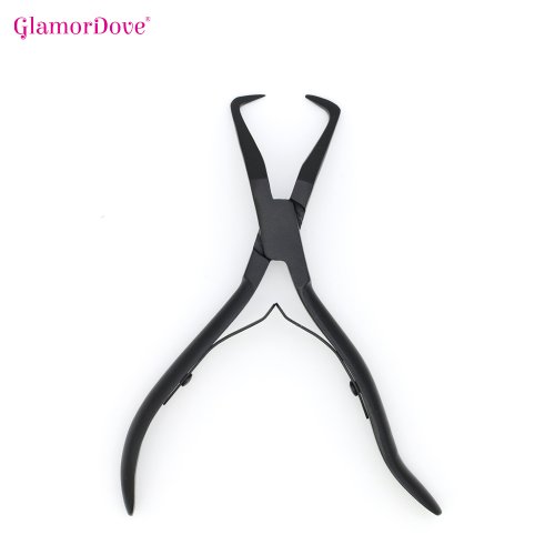 Image de Pince Micro Perles Argent pour Extensions de Cheveux