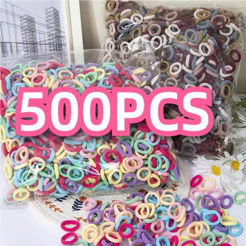 Bandes de Cheveux Colorées pour Filles - Lot de 100 à 500 Pièces