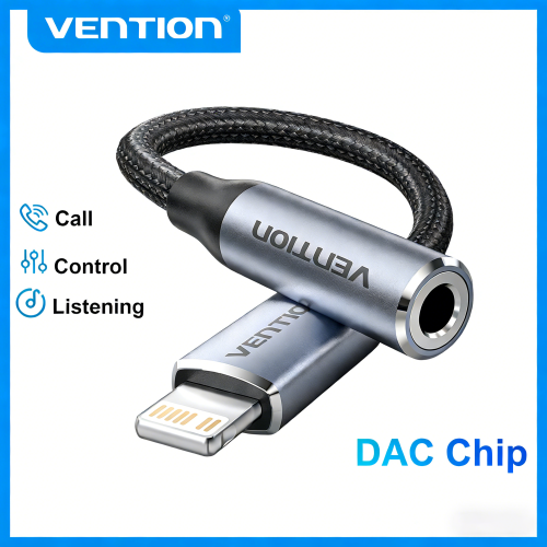 Imagen de Adaptador Lightning a 3.5mm con DAC para iPhone