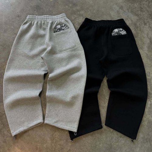 Image de Pantalon de Survêtement Brodé Style Streetwear