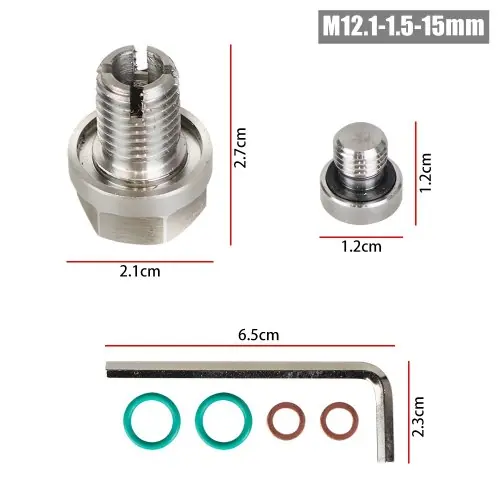 Image de Kit Réparation Bouchon Vidange Huile M12/M14/M16/M18 - Autotaraudeur Surdimensionné