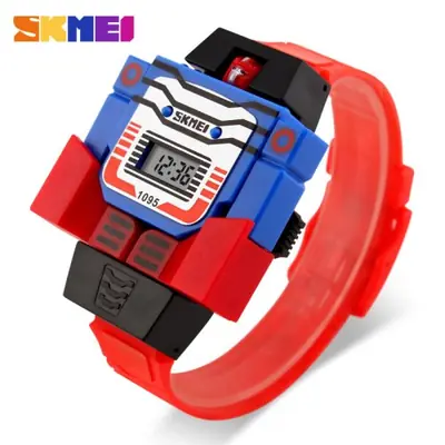 Image de Montre Digitale Robot pour Enfants - Style Dessin Animé