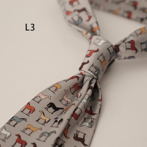 Image de Cravate Vintage Panda & Ancre - Style Gentleman