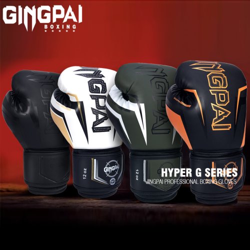 Image of Professional Boxing Gloves for Men and Women – 8, 10, 12, 14 Oz Muay Thai, MMA, Kickboxing & Sanda Training Gear with Durable Design