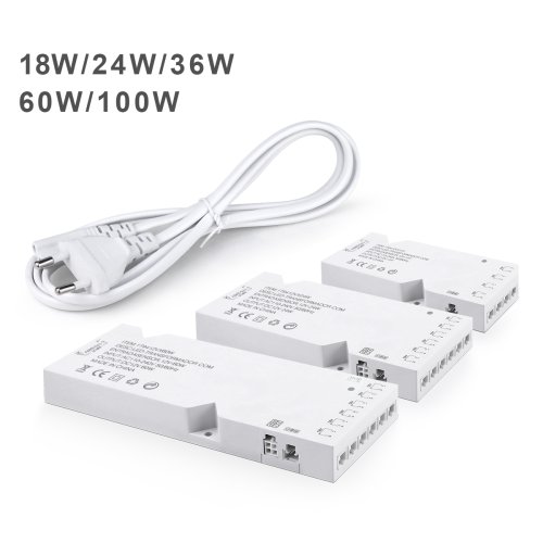Bild von LED-Beleuchtungstransformator DC12V 2A 3A 5A 8A Netzteiladapter Dupont Port LED-Streifentreiber DIY Home Schrank Schrank Regal Licht
