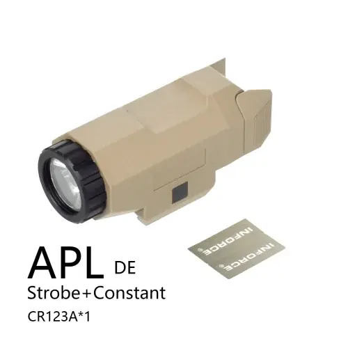 Image de Lampe Tactique LED Stroboscopique pour Fusil - Rail 20mm