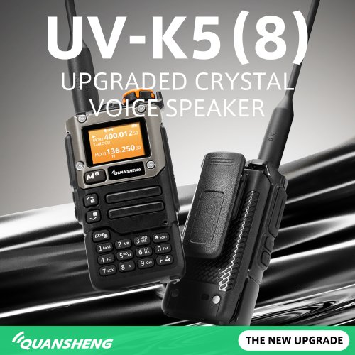 Immagine di Quansheng UV K58 – Walkie Talkie Potente e Multibanda
